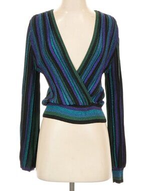 Ronny Kobo Metallic Sweater
